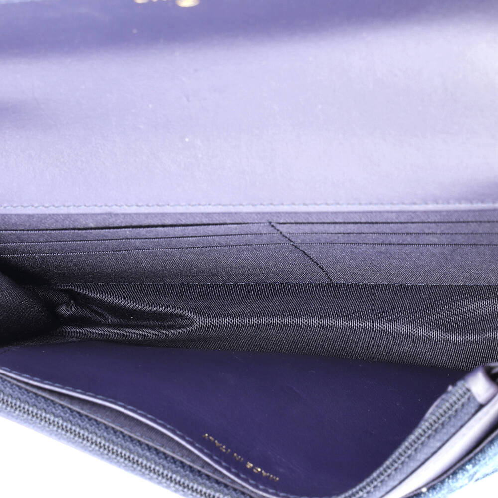 Chanel 19 Wallet on Chain Quilted Denim - Picture 6 of 8
